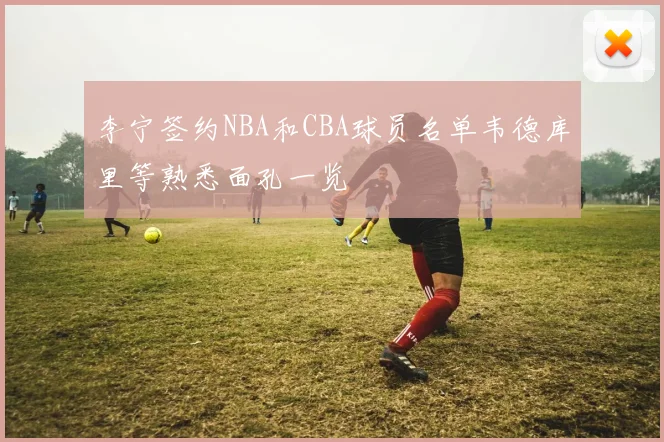 李宁签约NBA和CBA球员名单韦德库里等熟悉面孔一览